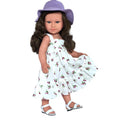 Ann Lauren Dolls Kennedy and Friends 18 inch Fashion Doll- Tilt and Pose Feature and All Vinyl