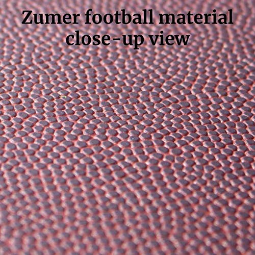 Zumer Sport Football Leather Men's Wallet - Made from Actual Ball Material - BiFold Design with Card and ID slots - Brown and White