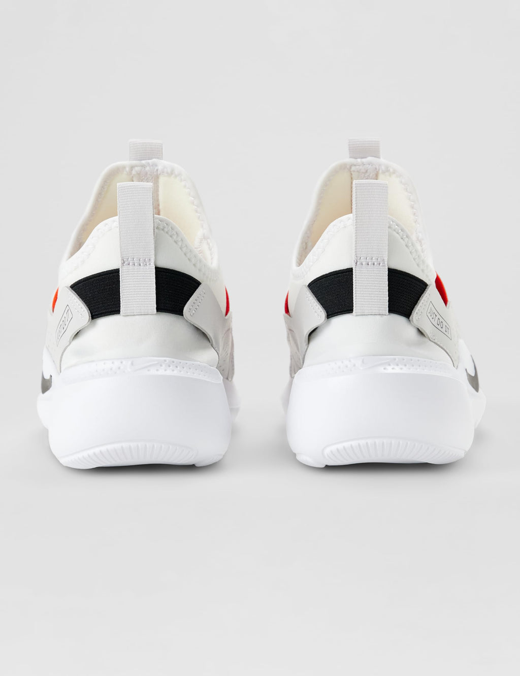 Nike Kid's Flex Runner 4 AOP, White/Black-Safety Orange-Vast Grey, 6Y