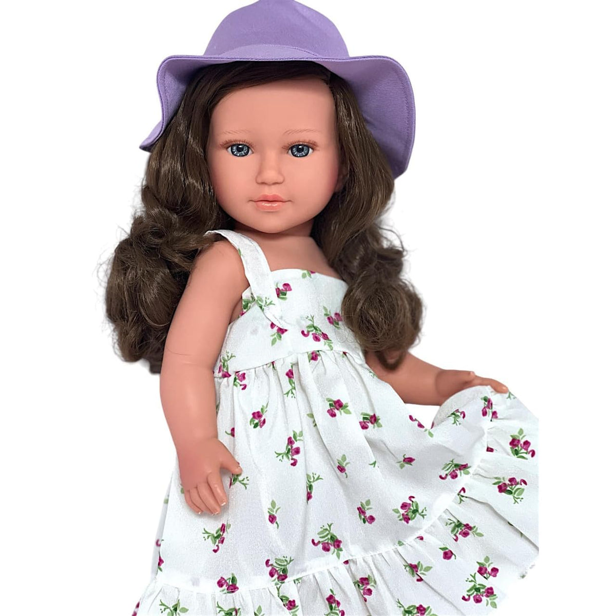 Ann Lauren Dolls Kennedy and Friends 18 inch Fashion Doll- Tilt and Pose Feature and All Vinyl