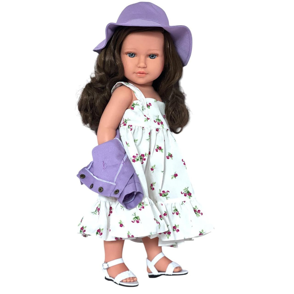 Ann Lauren Dolls Kennedy and Friends 18 inch Fashion Doll- Tilt and Pose Feature and All Vinyl