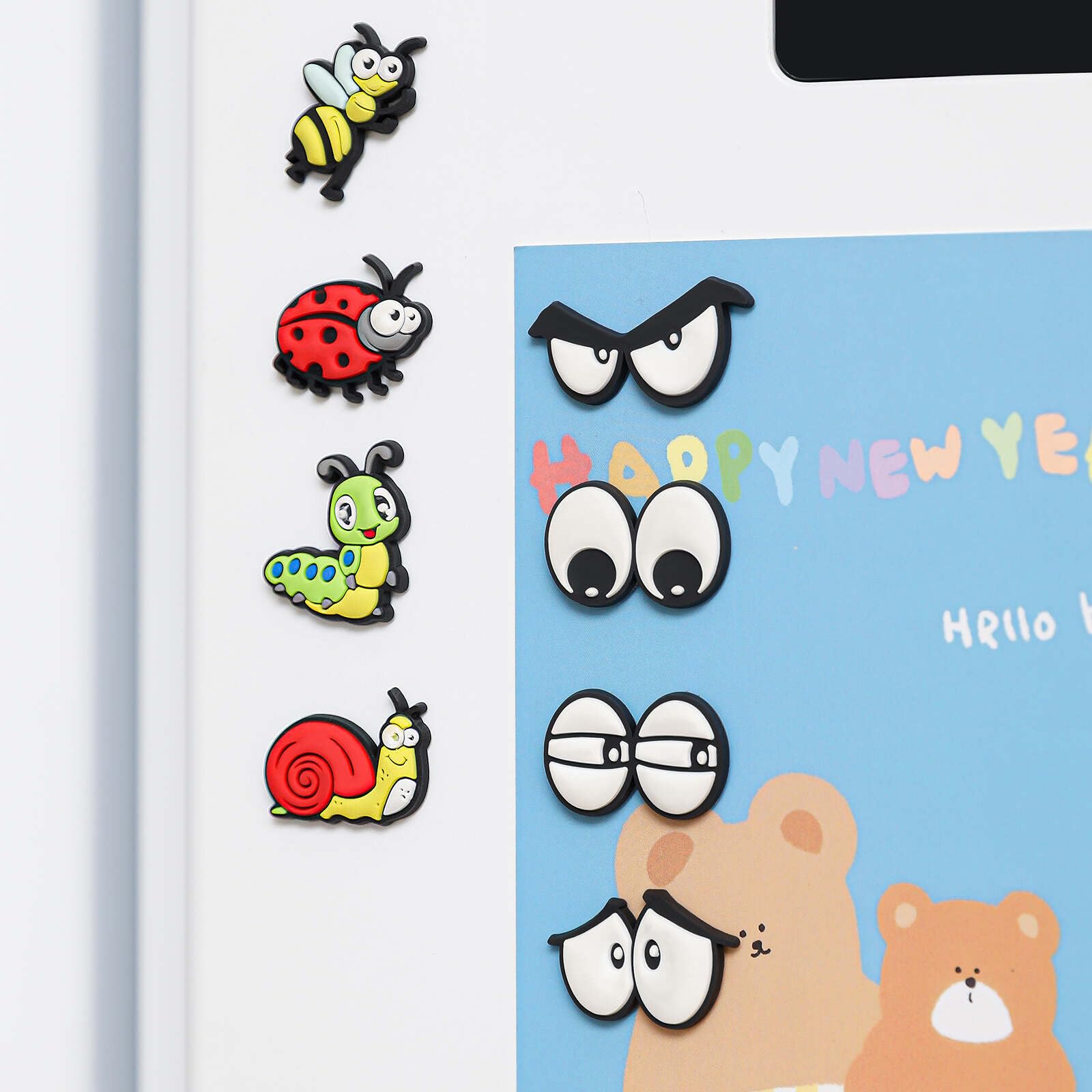 Cute Plant Eyes Magnets (8 PCS) – Fun Plant Accessories & Gift