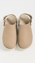UGG Women's Goldenstar Villa Clog Shoe, Mustard Seed, 8
