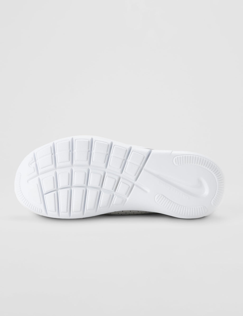 Nike Kid's Flex Runner 4 AOP, White/Black-Safety Orange-Vast Grey, 6Y