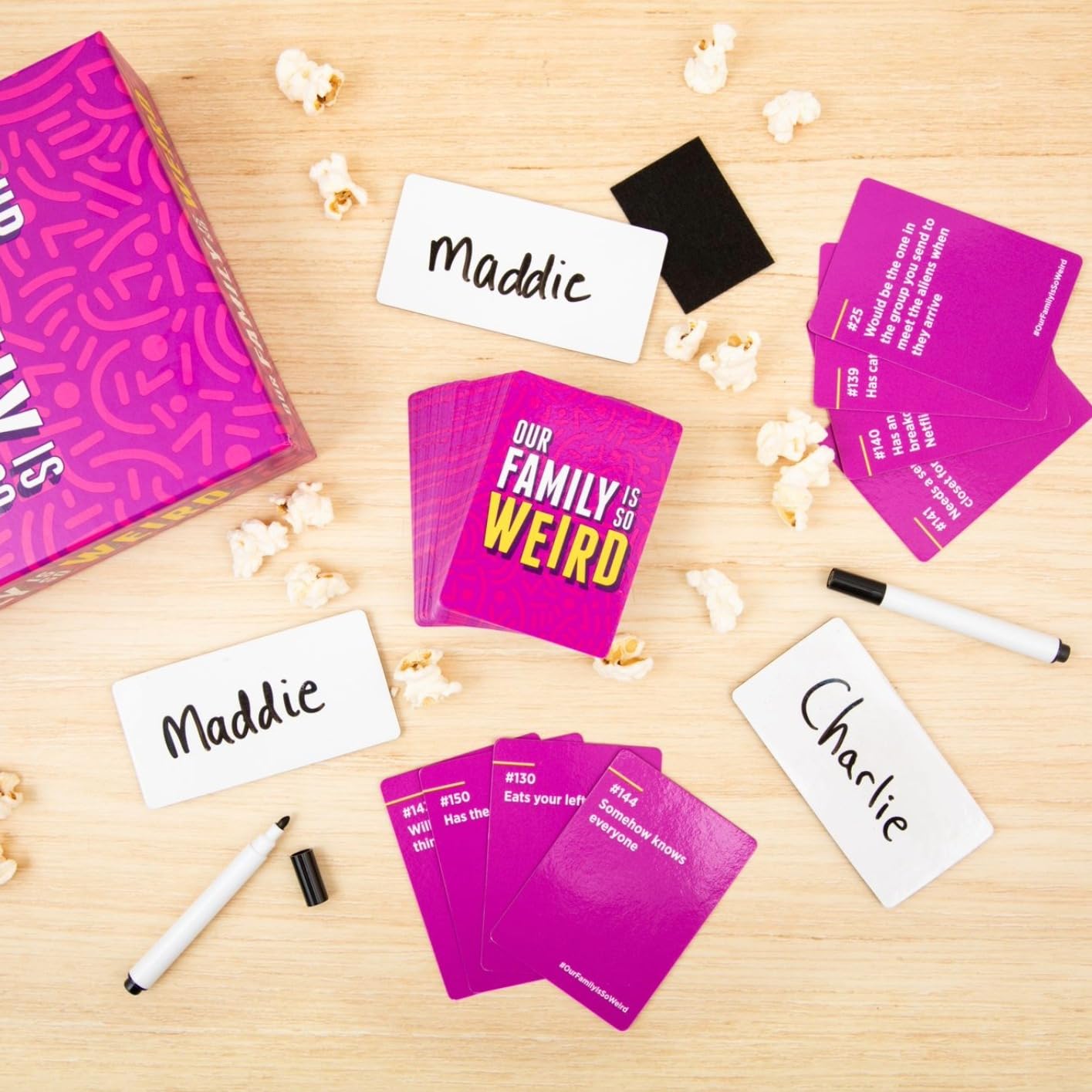 Our Family is So Weird | A Family Card Game to Decide Who’s Most Likely To