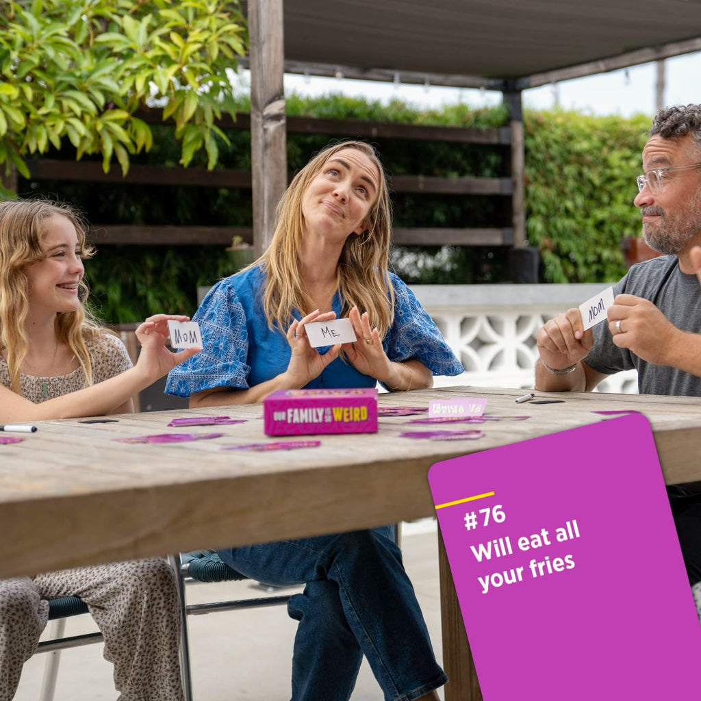 Our Family is So Weird | A Family Card Game to Decide Who’s Most Likely To