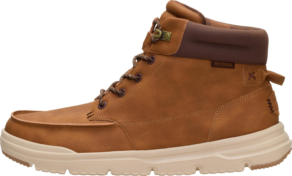 HEYDUDE Men's Bradley II Classic Pull On Boot, Argan Oil/Multi, Size 9