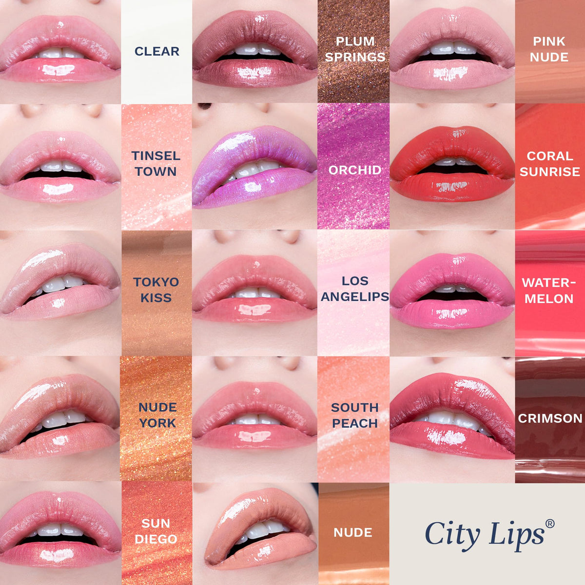 City Beauty City Lips Clear Plumping Lip Gloss