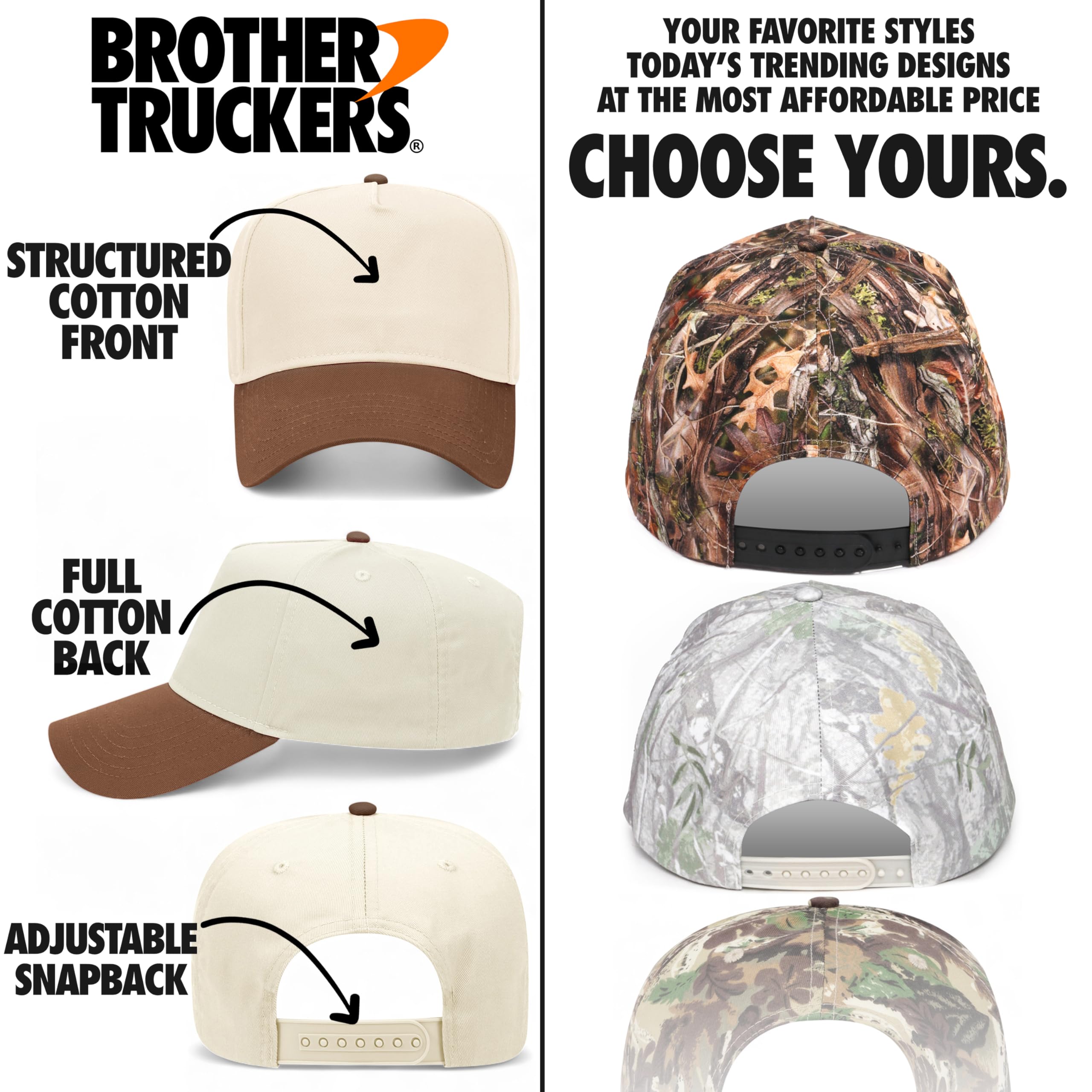 I Am Not Like Other Girls I Am Like My Dad Hat (US, Alpha, One Size, Tree Camo/Natural)