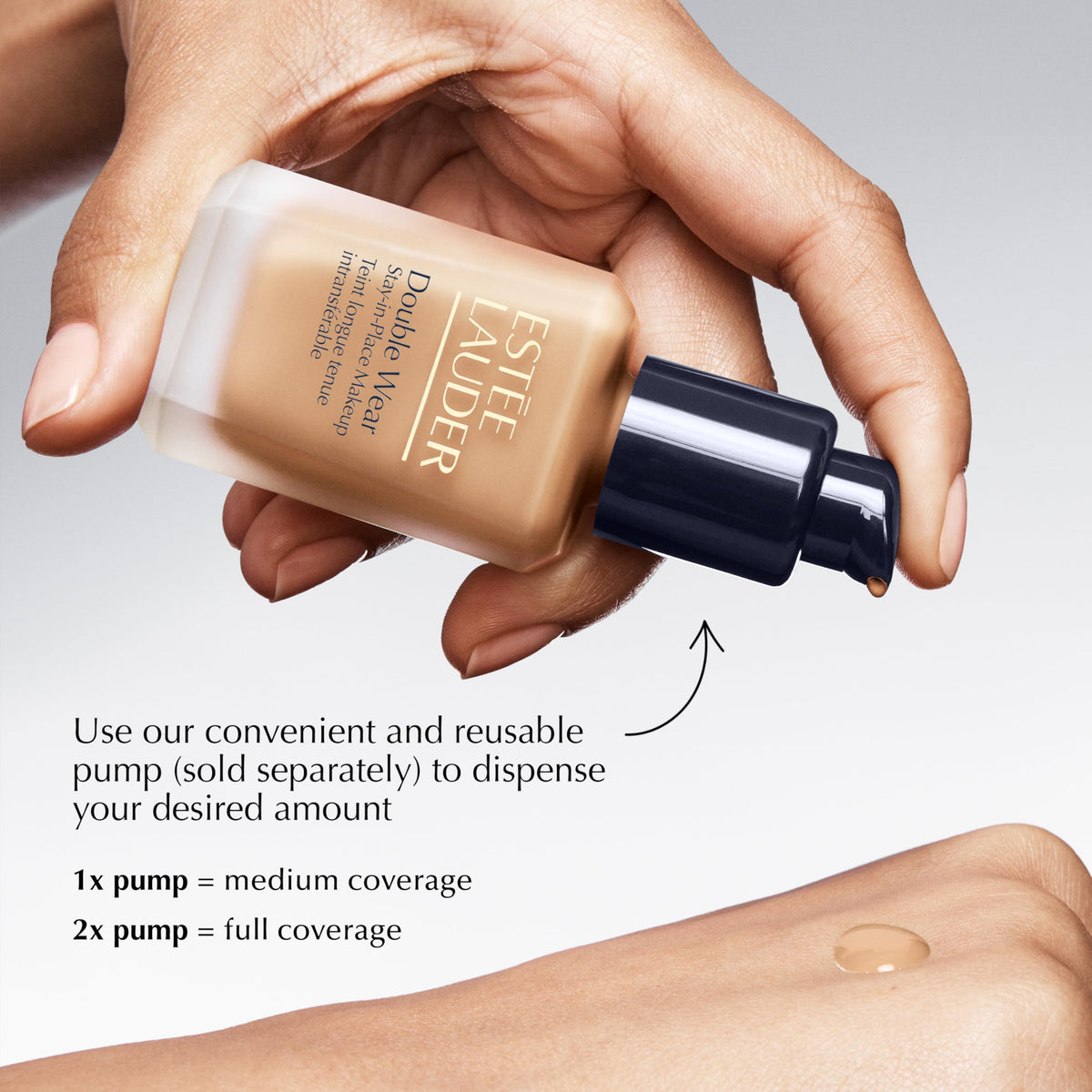 Estée Lauder Double Wear Stay-in-Place Foundation – 3C2 Pebble