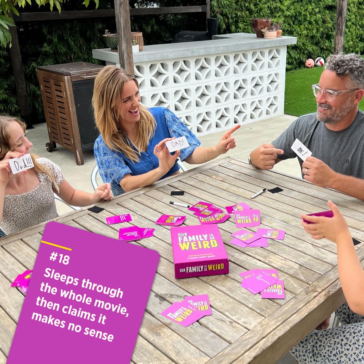 Our Family is So Weird | A Family Card Game to Decide Who’s Most Likely To