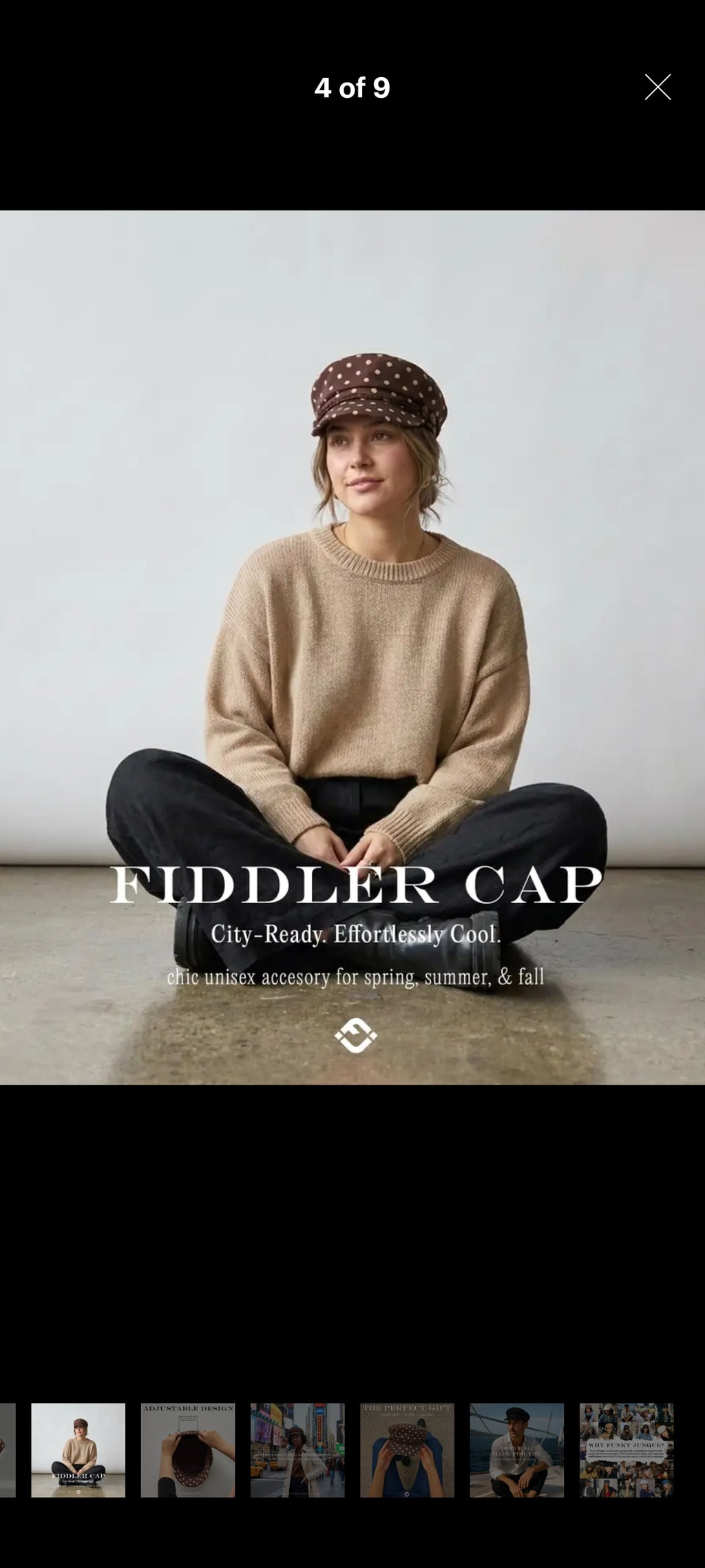 Women's Newsboy Hat