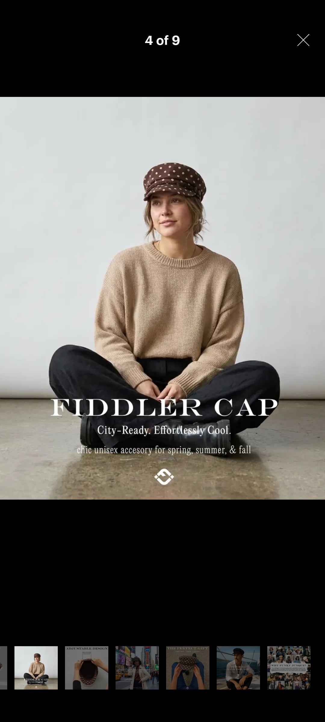 Women's Newsboy Hat